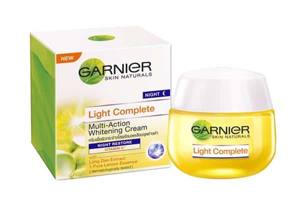 Garnier Light Complete Multi Action Whitening Cream Night Restore