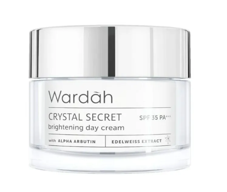 produk wardah untuk memutihkan wajah_Wardah Crystal Secret Brightening Day Cream_