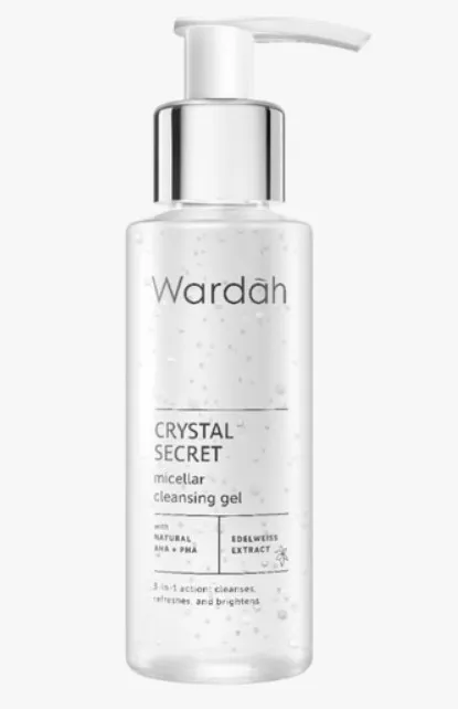 produk wardah untuk memutihkan wajah_Wardah Crystal Secret Micellar Cleansing Gel_