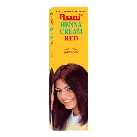 Rani Henna Cream merk cat rambut henna 