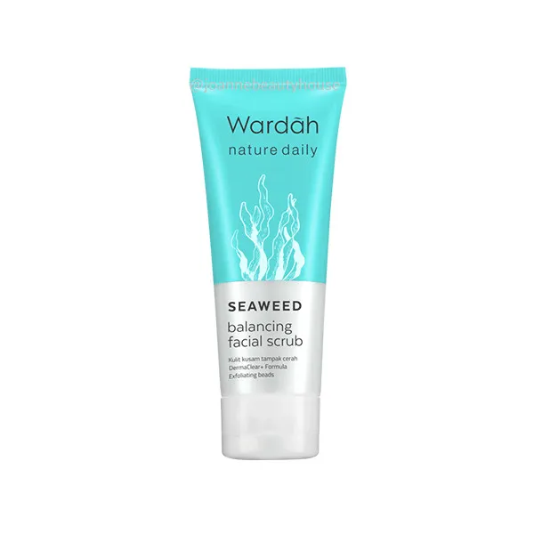 wardah-seaweed-balancing-facial scrub_
