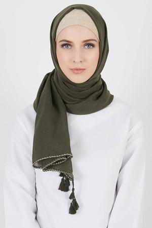 Pashmina style kondangan hijab