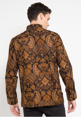 Batik Pria Lengan Panjang style kondangan simple