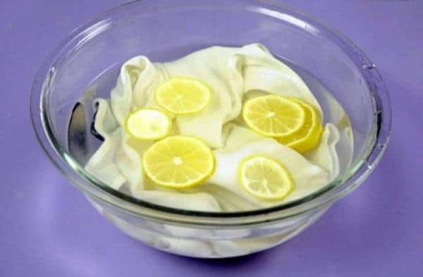 rendam dalam lemon