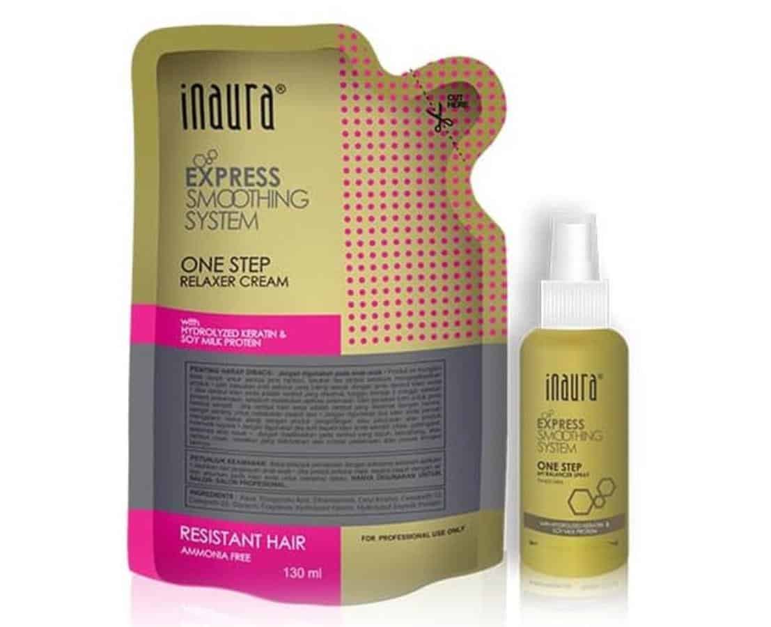 Inaura One Step Express Smoothing System Resistant Hair