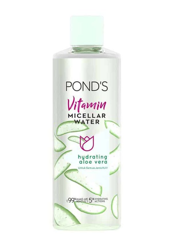 produk ponds untuk kulit berminyak_Vitamin Micellar Water (Makeup Remover) Hydrating Aloe Vera (Copy)