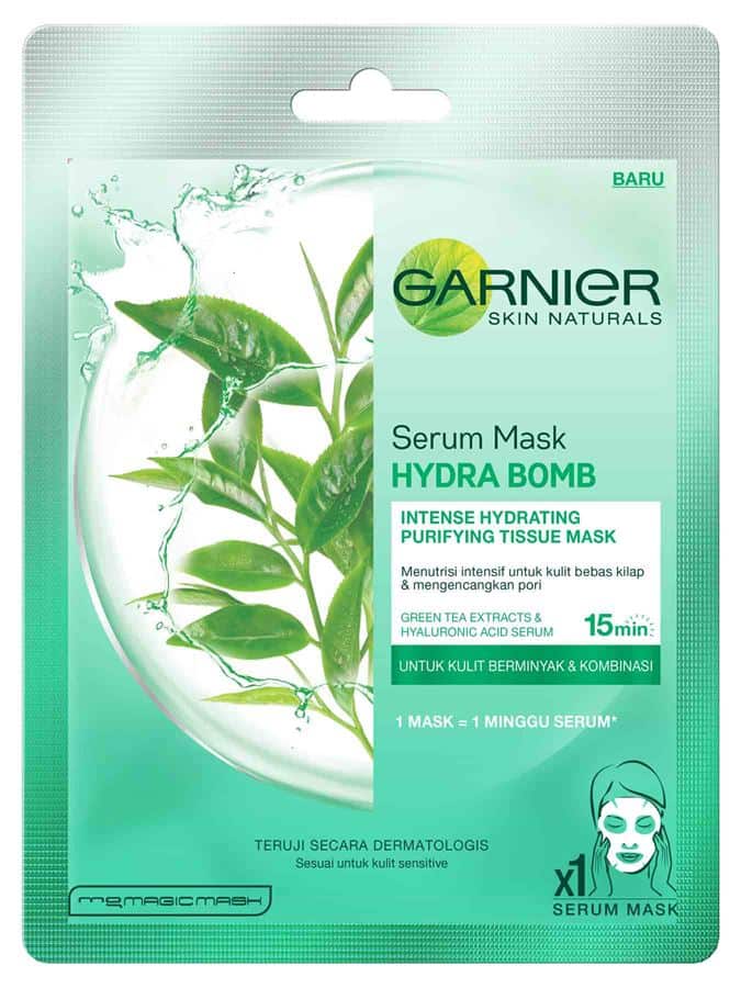 Garnier Serum Mask - Hydra Bomb Green Tea