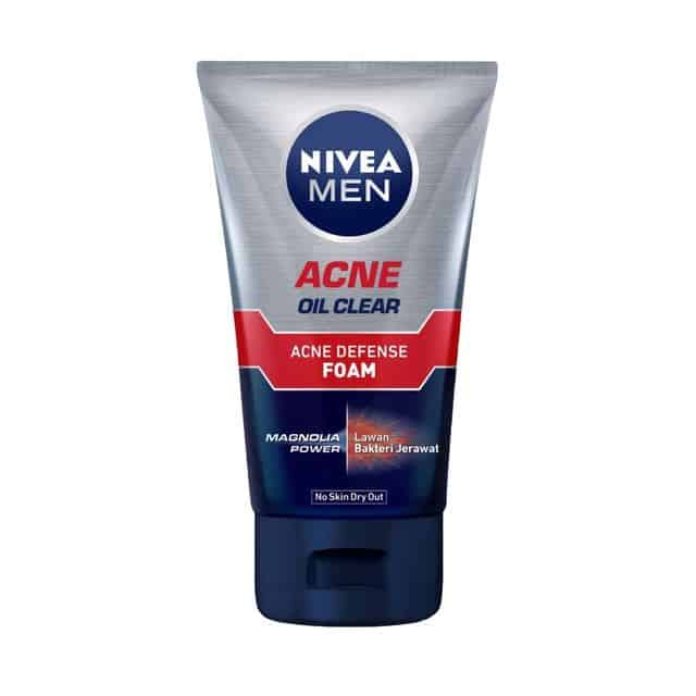 Nivea Men Acne Oil Clear Acne Defense Foam