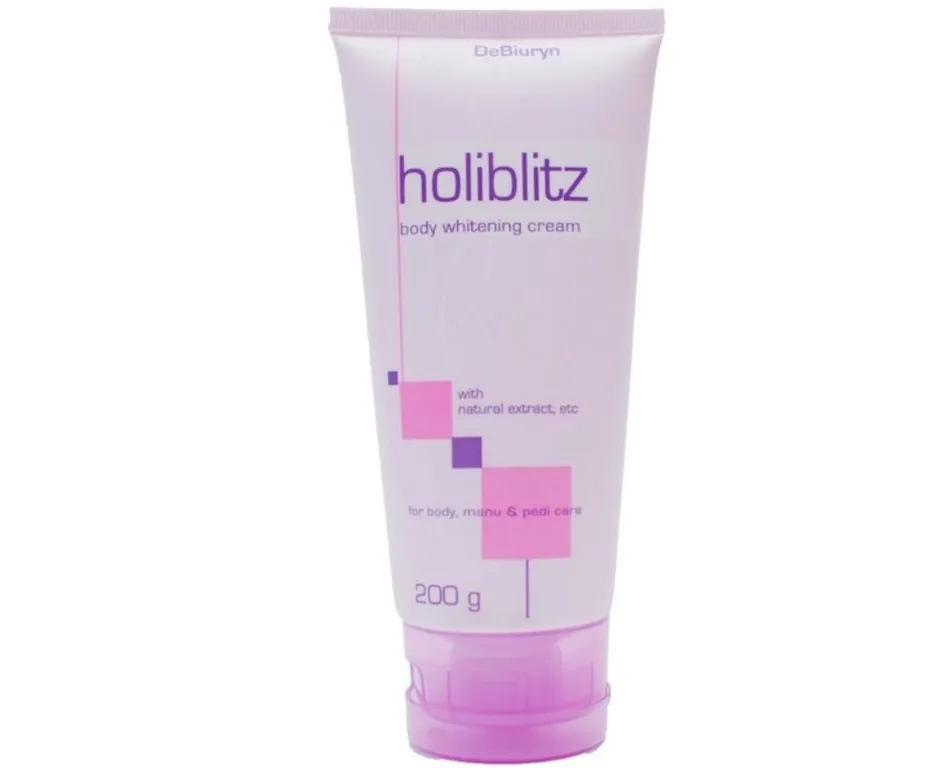 body lotion yang bagus untuk malam hari_DeBiuryn Holiblitz Body Whitening Night Cream_