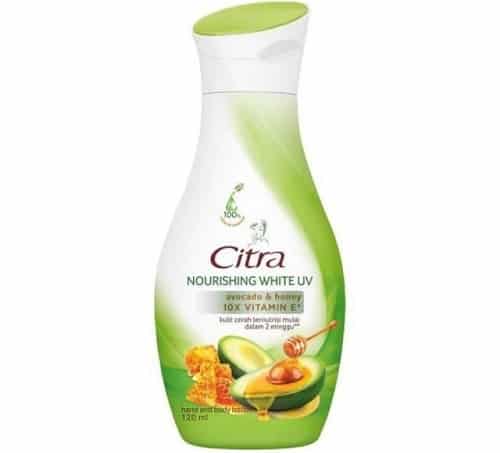 Citra Body Lotion Nourishing White UV Avocado & Honey