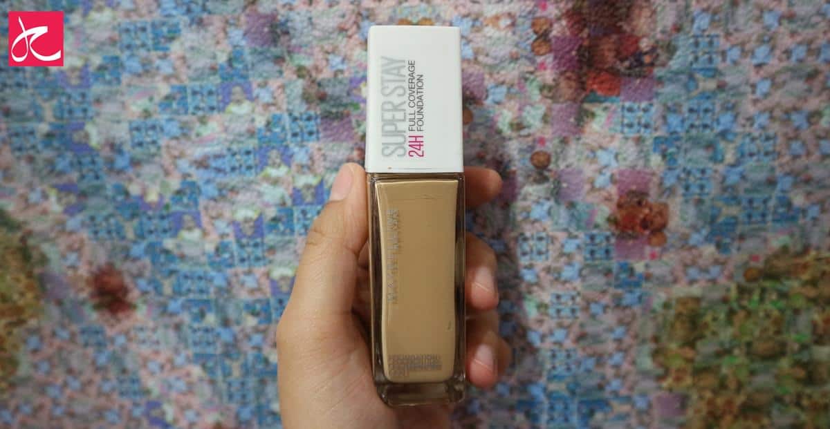 Review Maybelline Superstay Foundation 24H Full Coverage 7