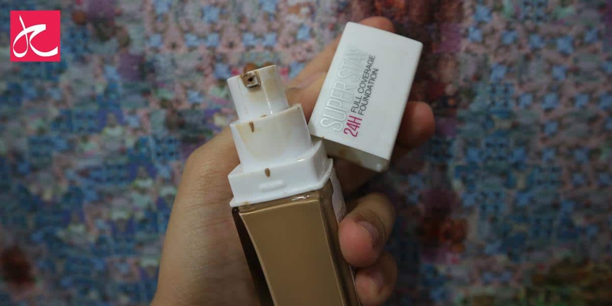 Review Maybelline Superstay Foundation 24H Full Coverage 9