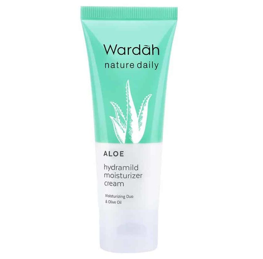 Produk Wardah untuk Kulit Kering_Wardah Aloe Hydramild Moisturizer Cream (Copy)