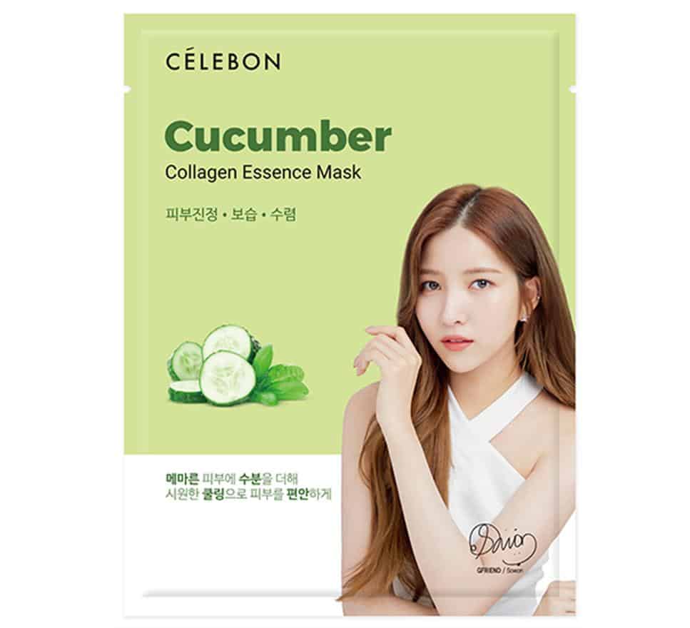 Celebon Cucumber Collagen Essence Mask