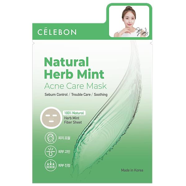 Celebon Natural Herb Mint Acne Care Mask