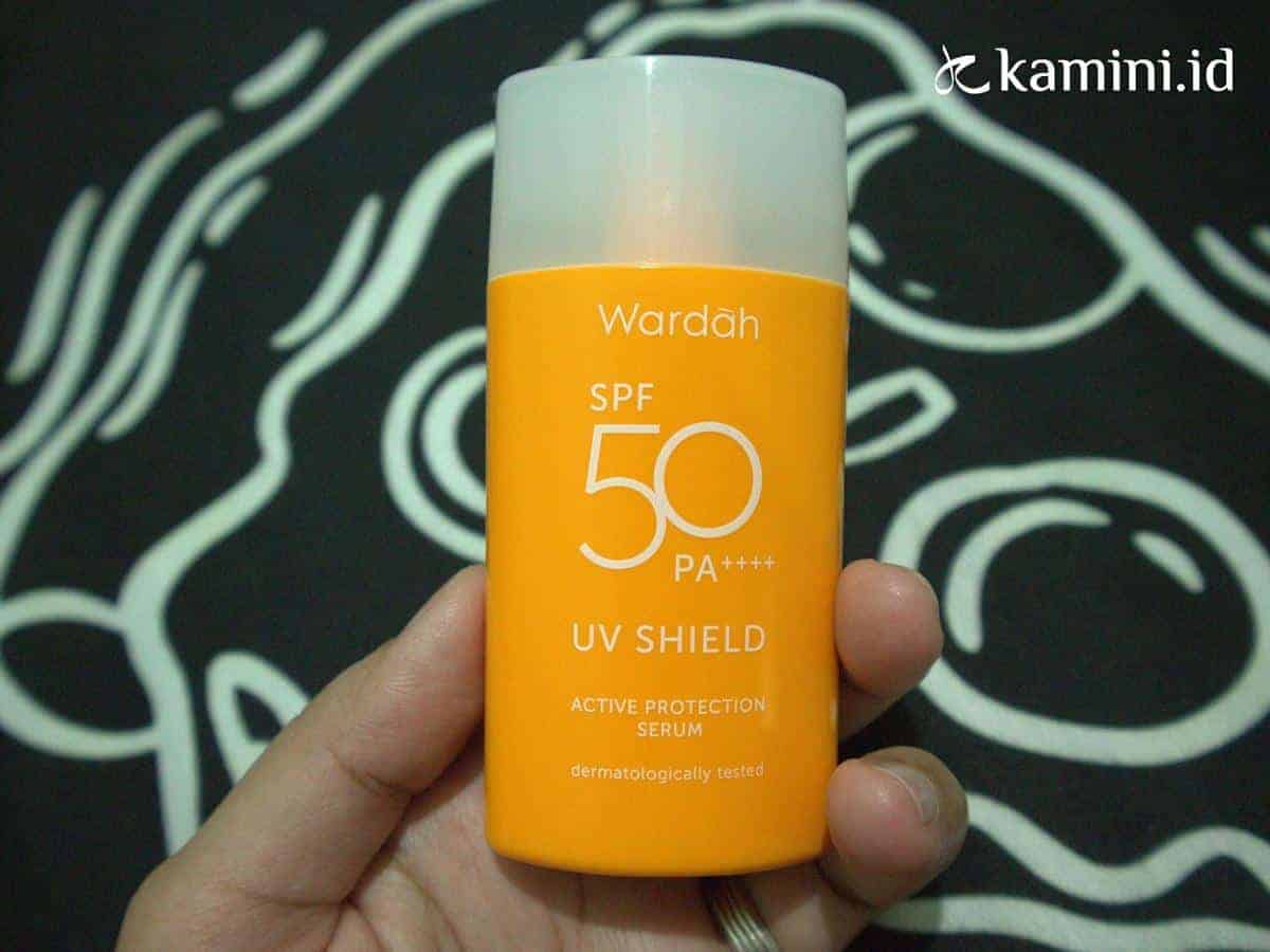 Wardah UV Shield Active Protection Serum, SPF Bagus untuk Wajah 5
