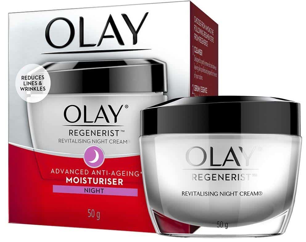 Olay Regenerist Revitalising Night Cream Moisturizer