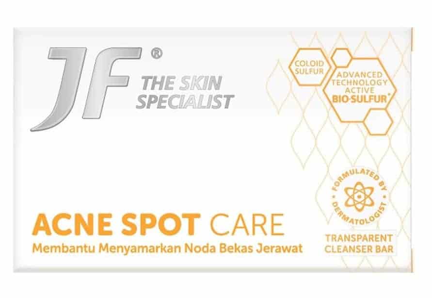 manfaat jf sulfur_JF Acne Spot Care Transparent Cleanser Bar (Copy)