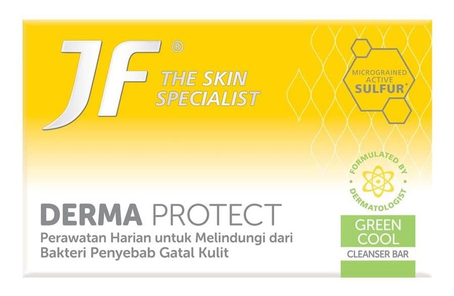manfaat jf sulfur_JF Derma Protect Green Cool Cleanser Bar (Copy)
