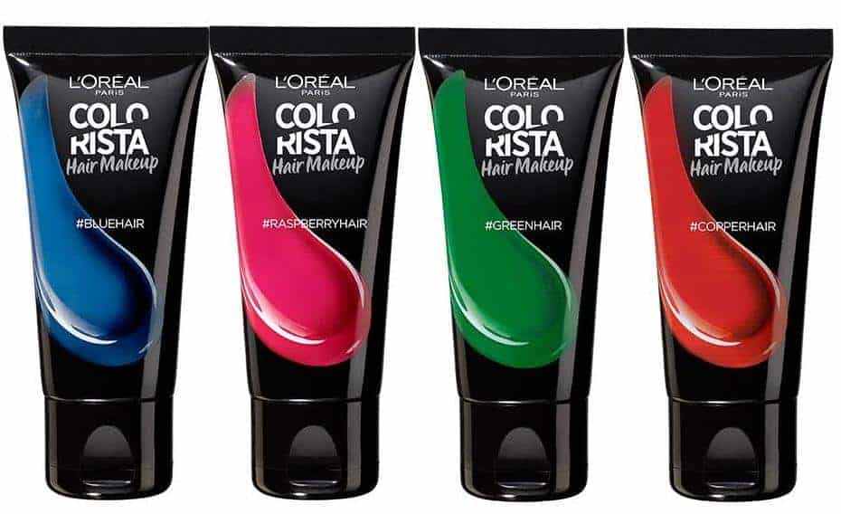 6. L'Oreal Colorista Hair Makeup in Hot Pink and Blue - wide 5
