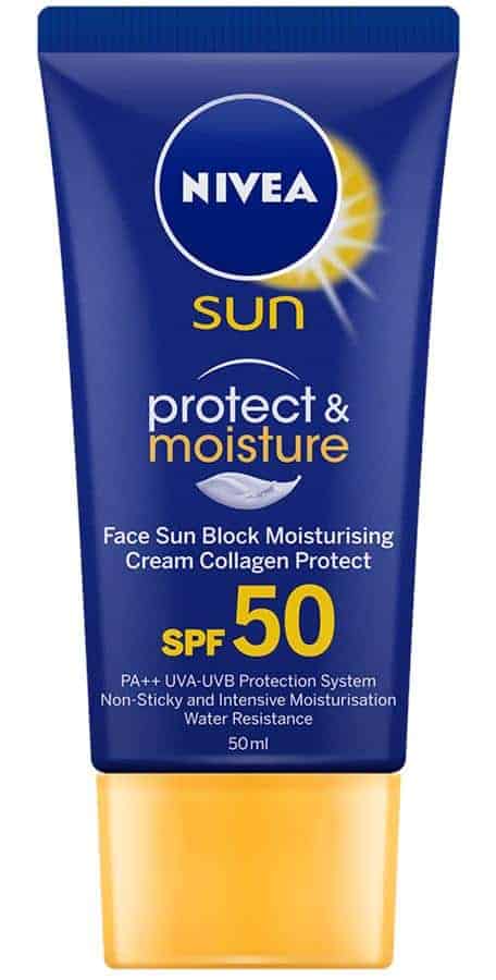 Nivea Sun Protect & Moisture Face Sunblock SPF 50
