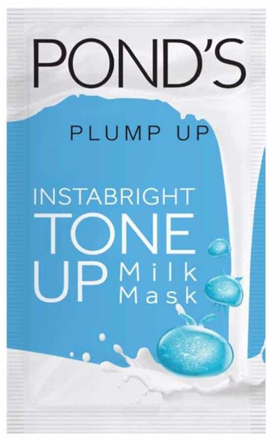 Pond's Tone Up Milk Mask Plankton