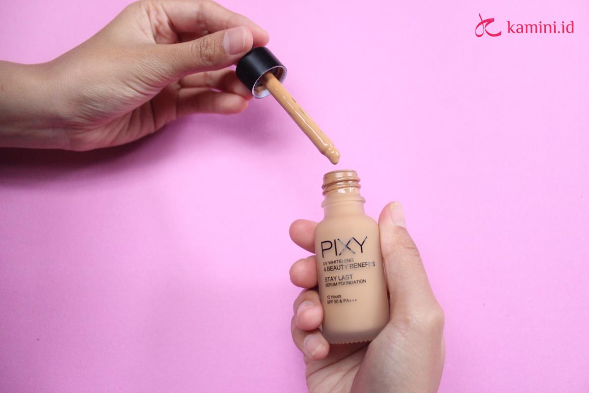 Review Pixy serum foundation_4