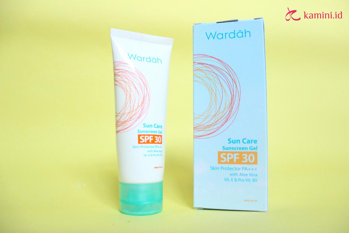 Review Wardah Sunscreen Gel 6