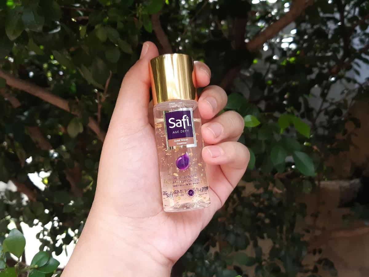 Review Safi Age Defy Gold Water Essence_Kemasan