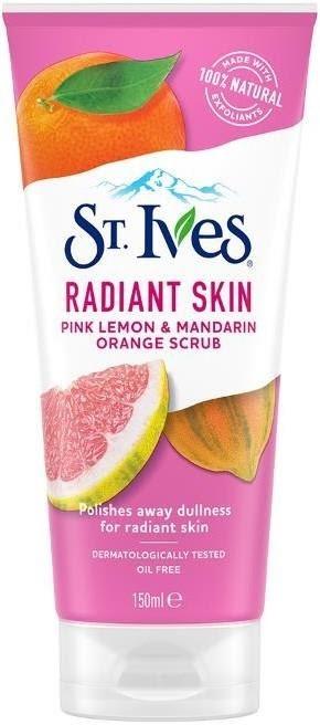 produk st ives untuk jerawat_St. Ives Radiant Skin Pink Lemon & Mandarin Orange Scrub