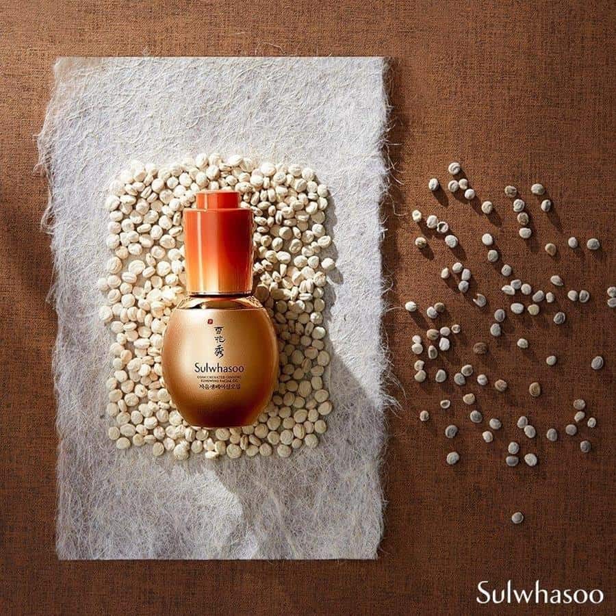 varian serum dan ampoule sulwhasoo_Concentrated Ginseng Renewing Facial Oil