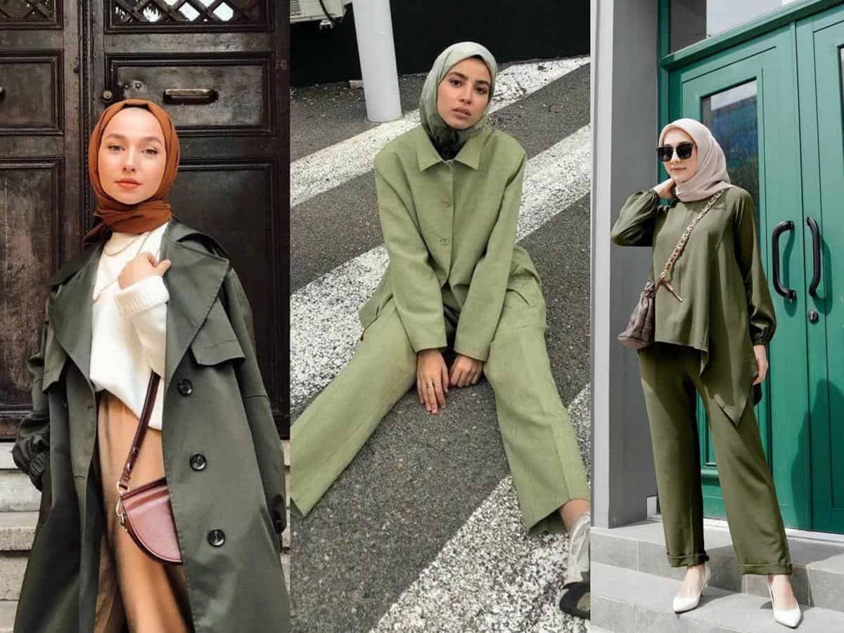 Inilah Padu Padan Warna Jilbab yang Cocok untuk Baju Hijau Tua
