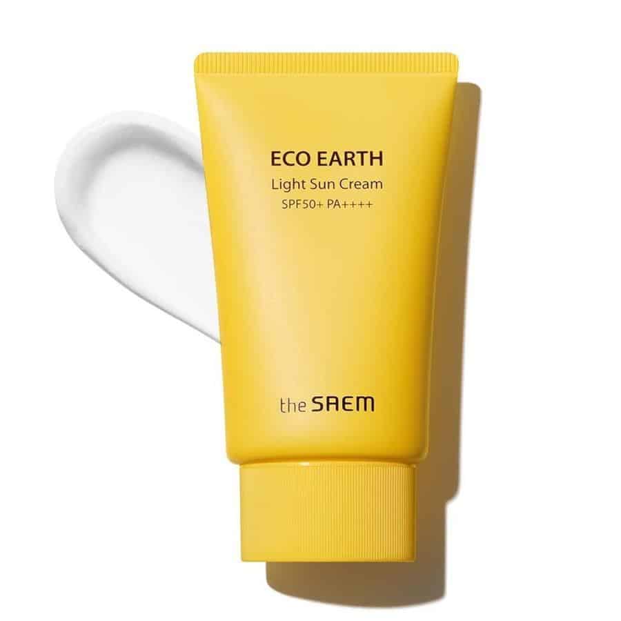 varian sunscreen the saem_Eco Earth Light Sun Cream