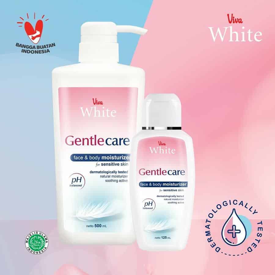Review Viva White Gentle Care Face & Body Moisturizer 1