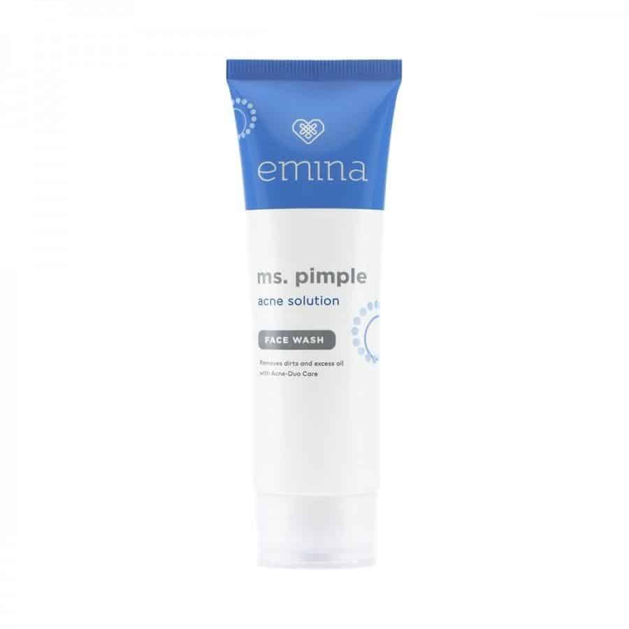 skincare emina untuk kulit berjerawat_Emina Ms. Pimple Acne Solution Face Wash