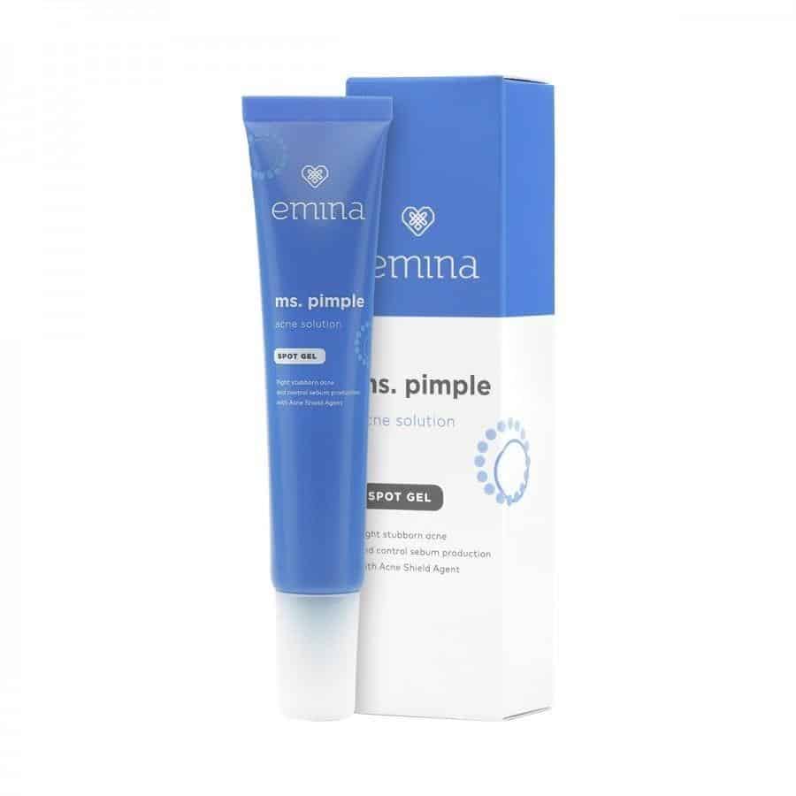 skincare emina untuk kulit berjerawat_Emina Ms. Pimple Acne Solution Spot Gel