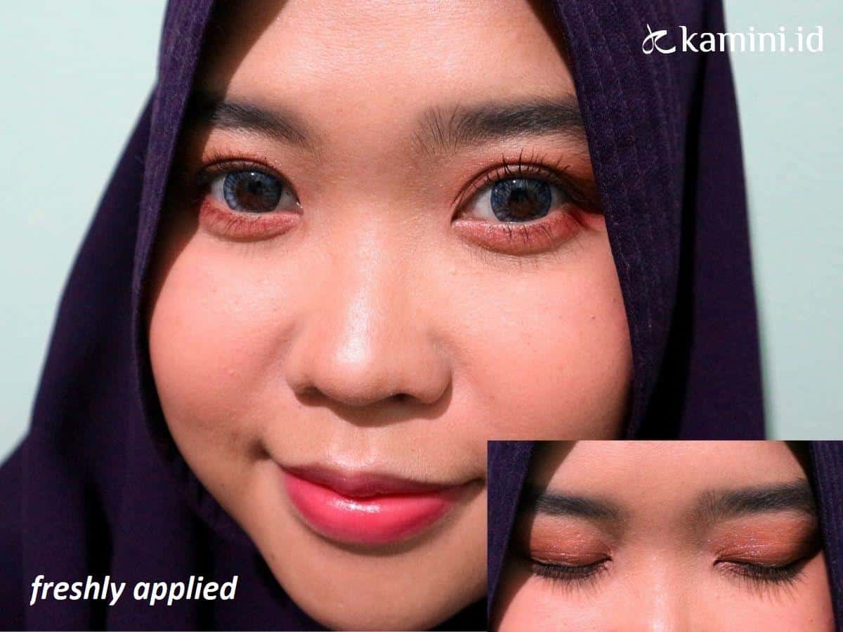 Review Eyeshadow Cantik ESQA Goddess Palette - Peach 11