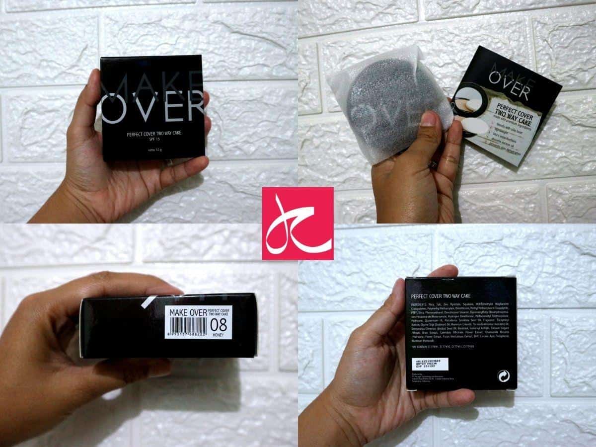 Review Make Over Perfect Cover Two Way Cake di Kulit Kering 3