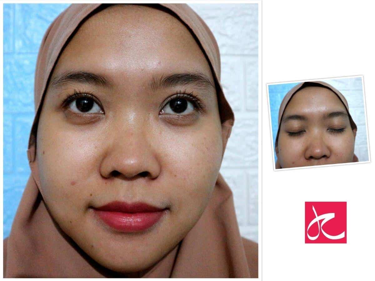 Review Make Over Perfect Cover Two Way Cake di Kulit Kering 17
