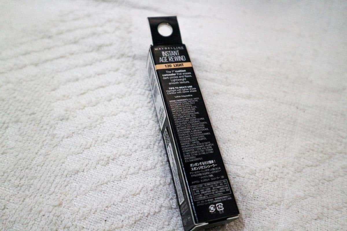 Review Maybelline Instant Age Rewind Concealer_Full Ingredient
