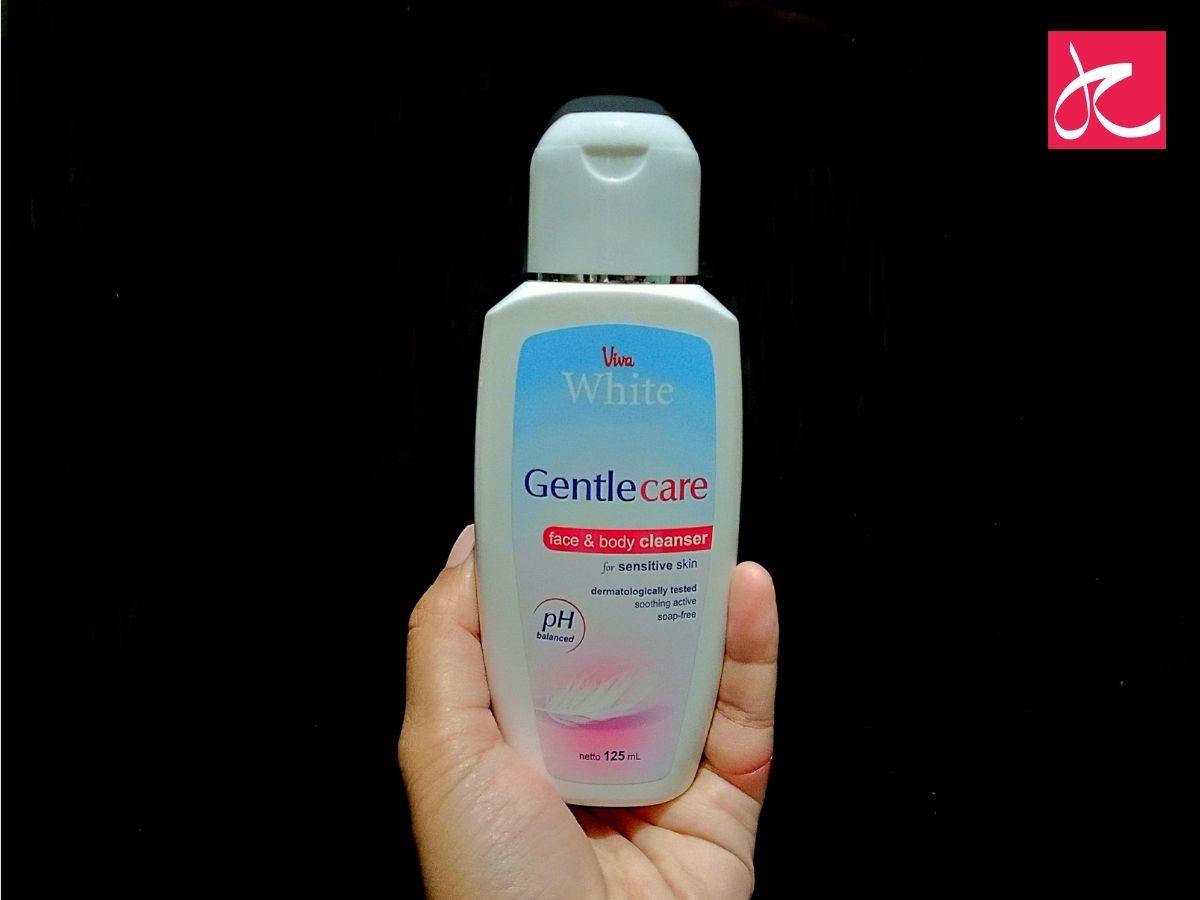 Review Viva White Gentle Care Face & Body Cleanser 3