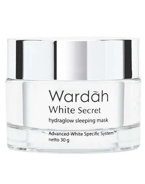 Urutan Pemakaian Wardah White Secret_Wardah White Secret Hydraglow Sleeping Mask_