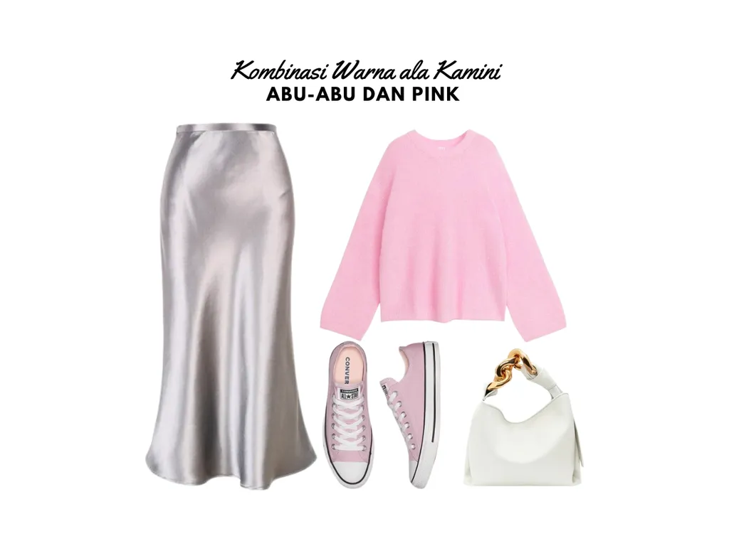 Warna Abu-Abu dan Pink_