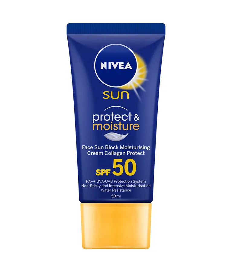 Produk Nivea Remaja_Nivea Sun Face Protect & Moisture Cream SPF50_