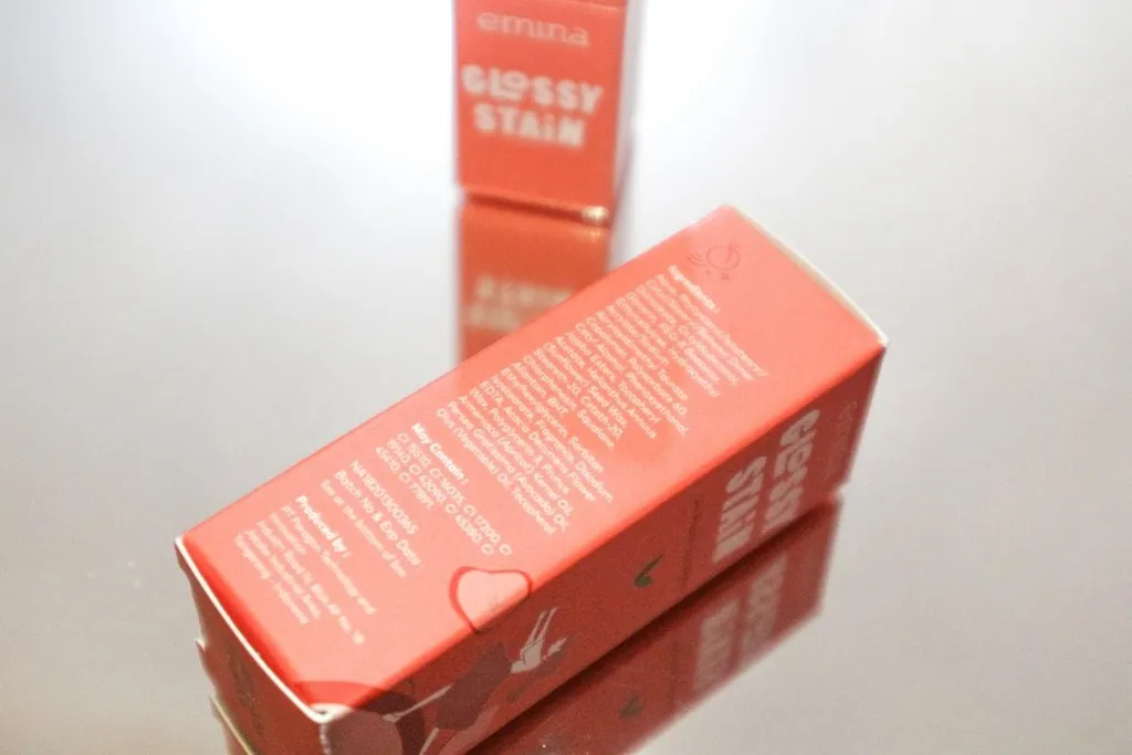 Review Emina Glossy Stain_Ingredient List_