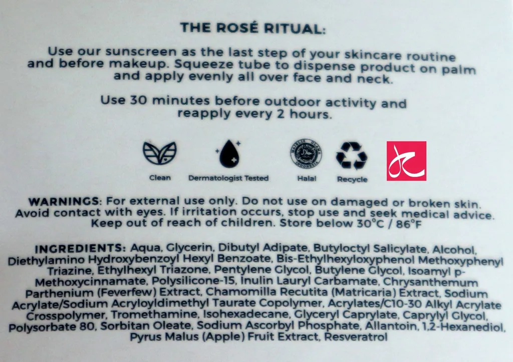 Review Rosé All Day Don't Forget Sunscreen yang Menggemaskan 13