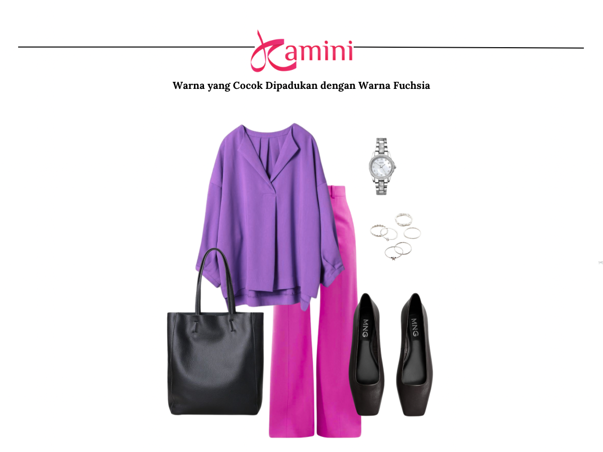 Warna Fushsia dan Warna Ungu