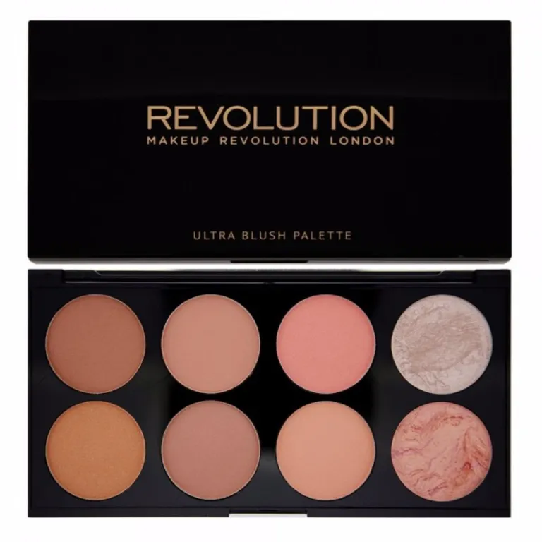produk yang bagus untuk rias pengantin_Makeup Revolution Ultra Blush Palette_