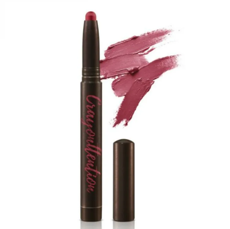 warna lipstick pixy yang cocok untuk bibir hitam_PIXY Make It Glow Crayonttention Pinkception _