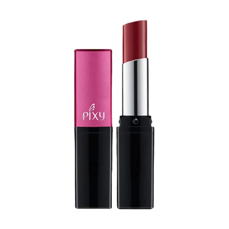 warna lipstick pixy yang cocok untuk bibir hitam_PIXY Matte in Love Shade Red Fushion_